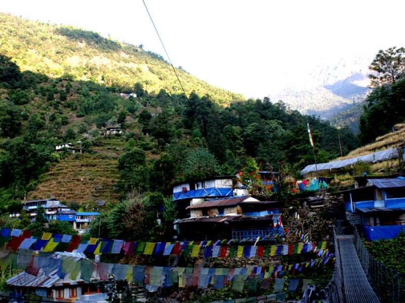 Annapurna Base Camp Trekking Route 