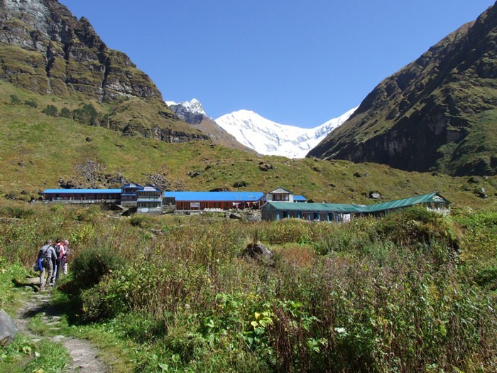 Machhapuchhre Base Camp 3,700m/12,140ft