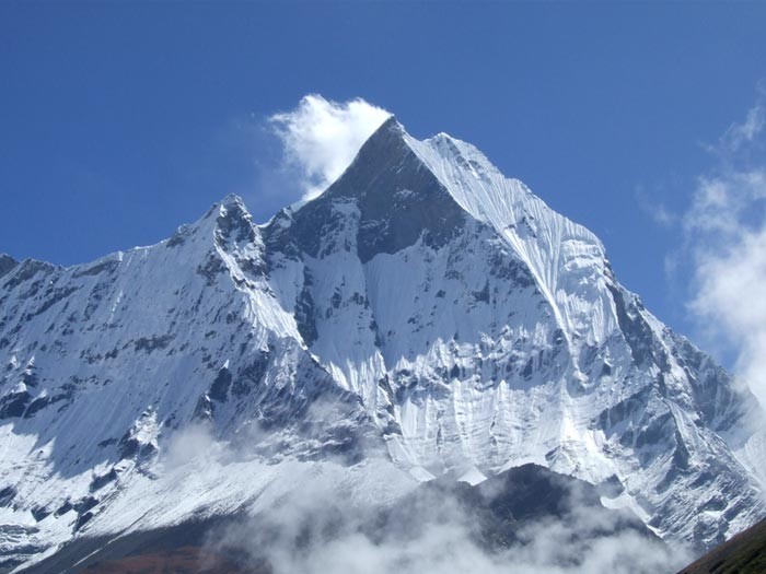 View of Annapurna range