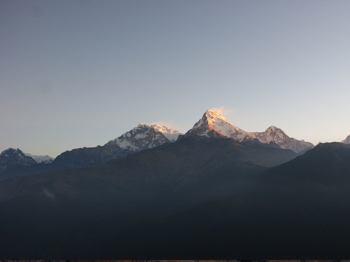 Annapurna sunrise 