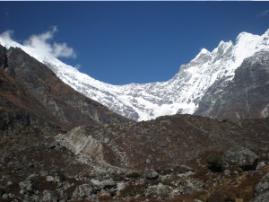 View of en route to Gonja La 