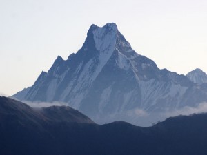 View of Mount Fishtail