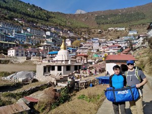 Namche Bazzar gateway to Gokyo Lake 