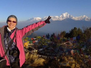 Annapurna Himalayas 
<small>View from Poon Hill</small>