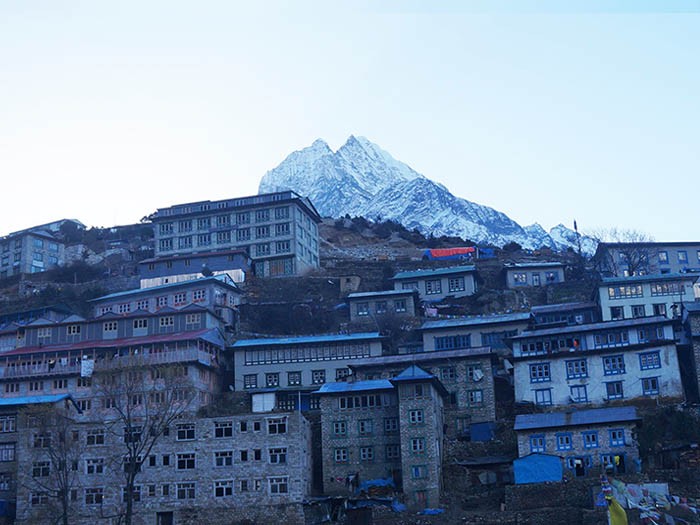 Namche Bazzar trekkers hub