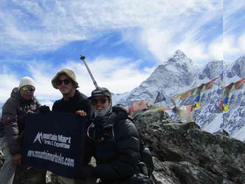 Cho La Pass in Everest 