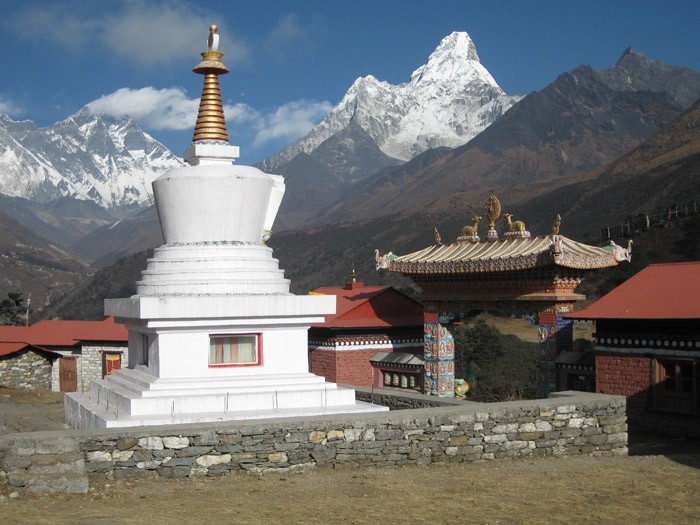 Mt. Ama Dablam from Tengboche 