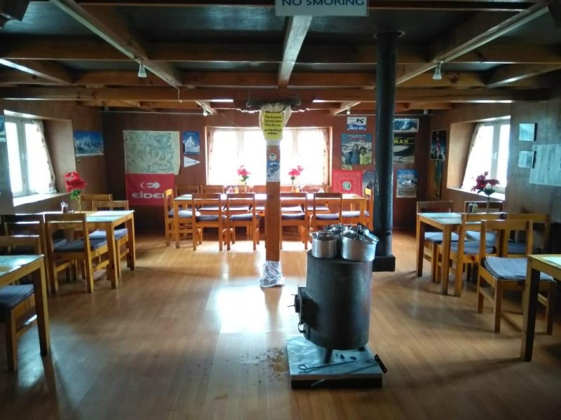 Warm Restaurant in Everest Base Camp Trekking Route 
