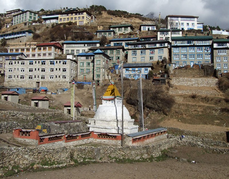 Namche Bazzar biggest Sherpa Village