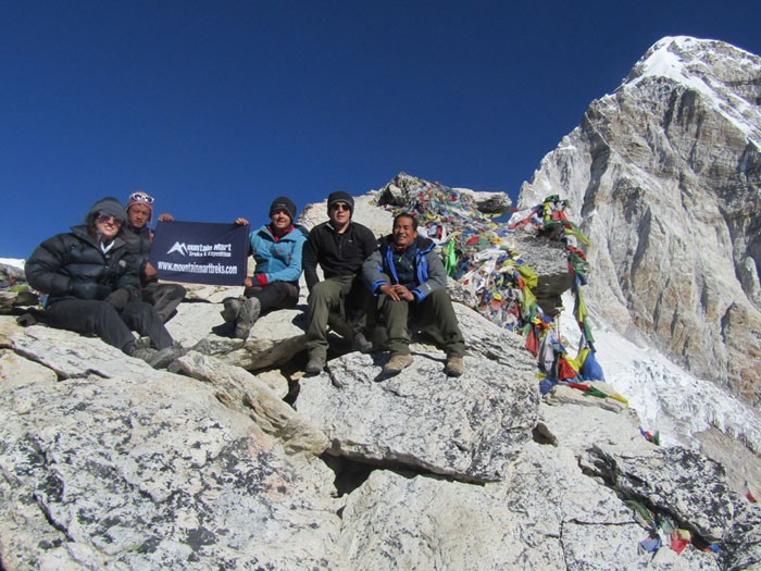 Nangkartsang Hill Summit in Dingboche rest day