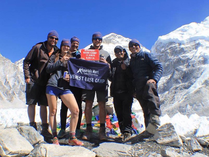 Everest Base Camp in September 