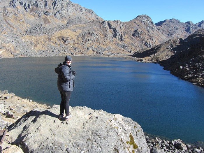 Gosaikunda Lake (4,380m/14,370ft)