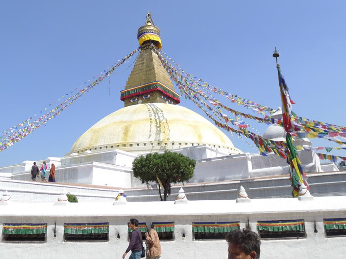 The stupa of Bauddhanath in Kathmandu 