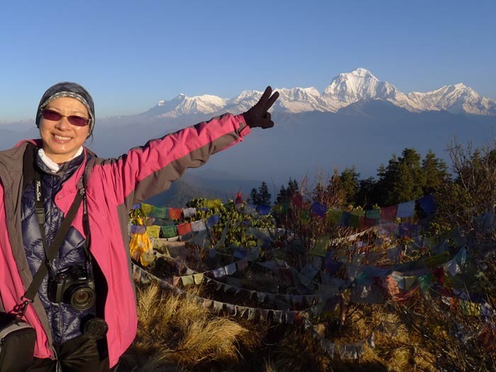 Annapurna Himalayas 
<small>View from Poon Hill</small>