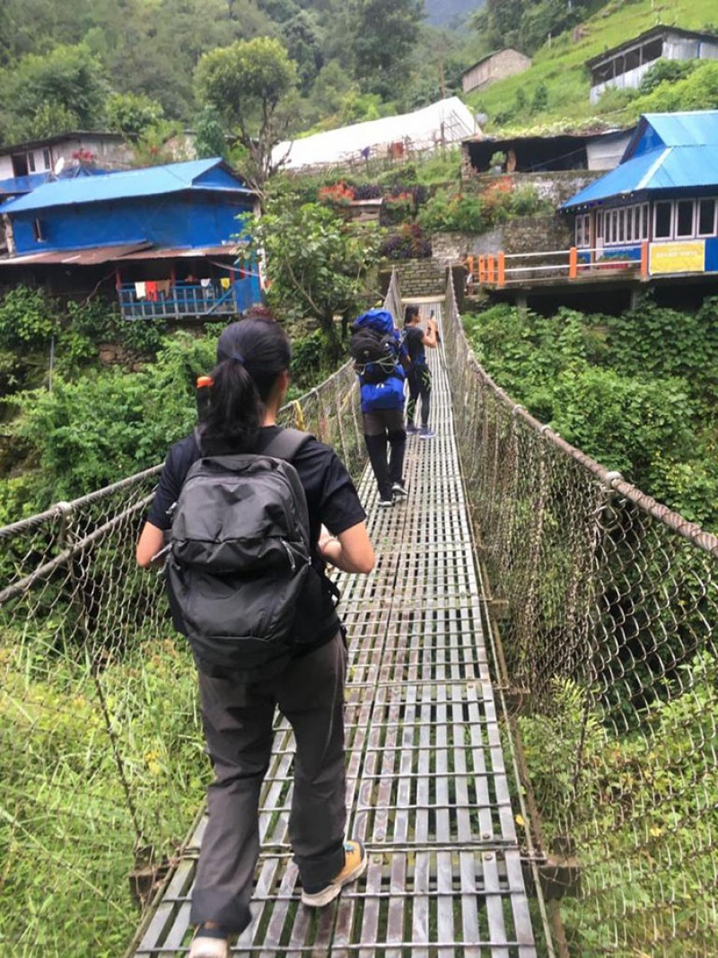 Easy trekking in Nepal 