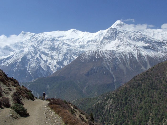 Annapurna Himalayan range as seen during The Royal Trek 